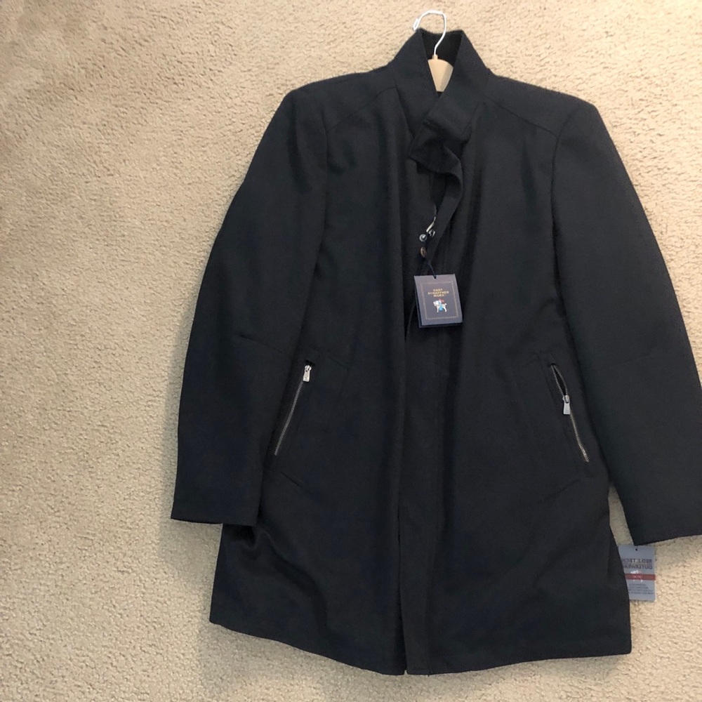 hart schaffner marx Overcoat FIRE SALE